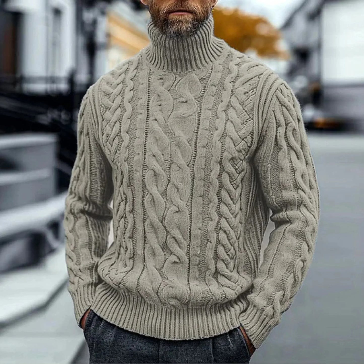 Harald - Pull Vintage Torsadé