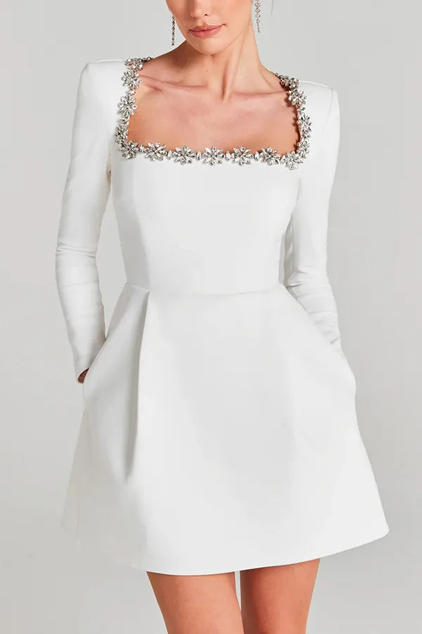 La Scintilla | ROBE MINI EN VELOURS