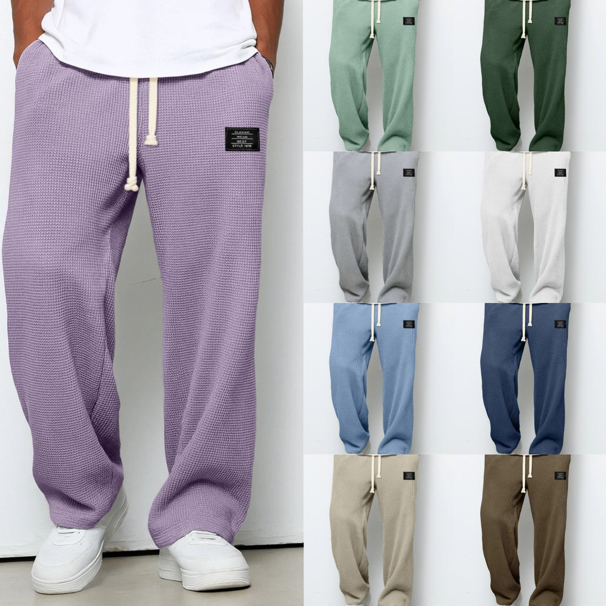Samy | Pantalon ample à taille ajustable