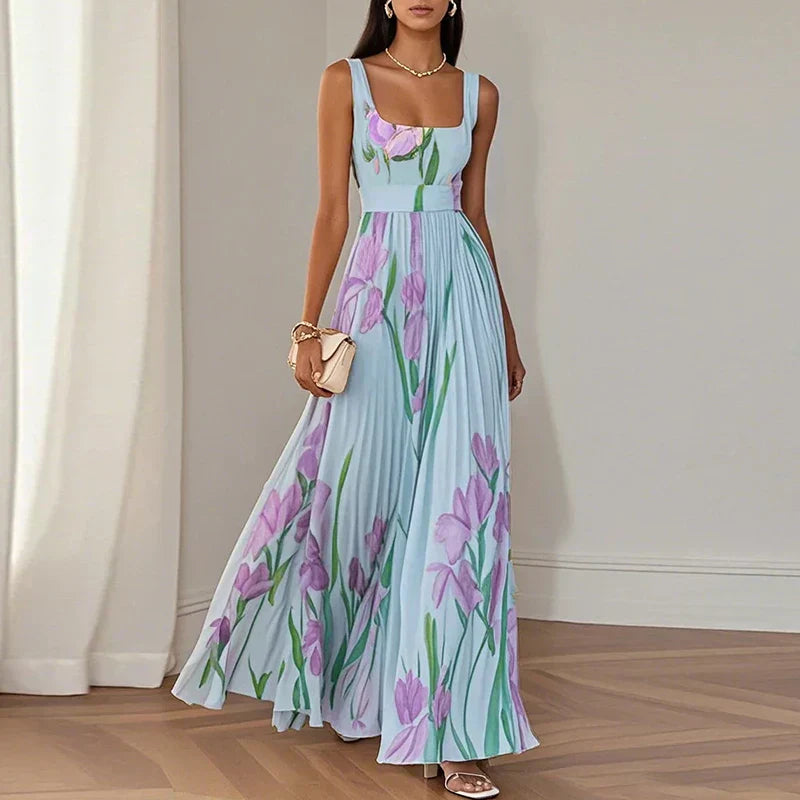 Oriah™ | Robe Maxi A-Line Florale