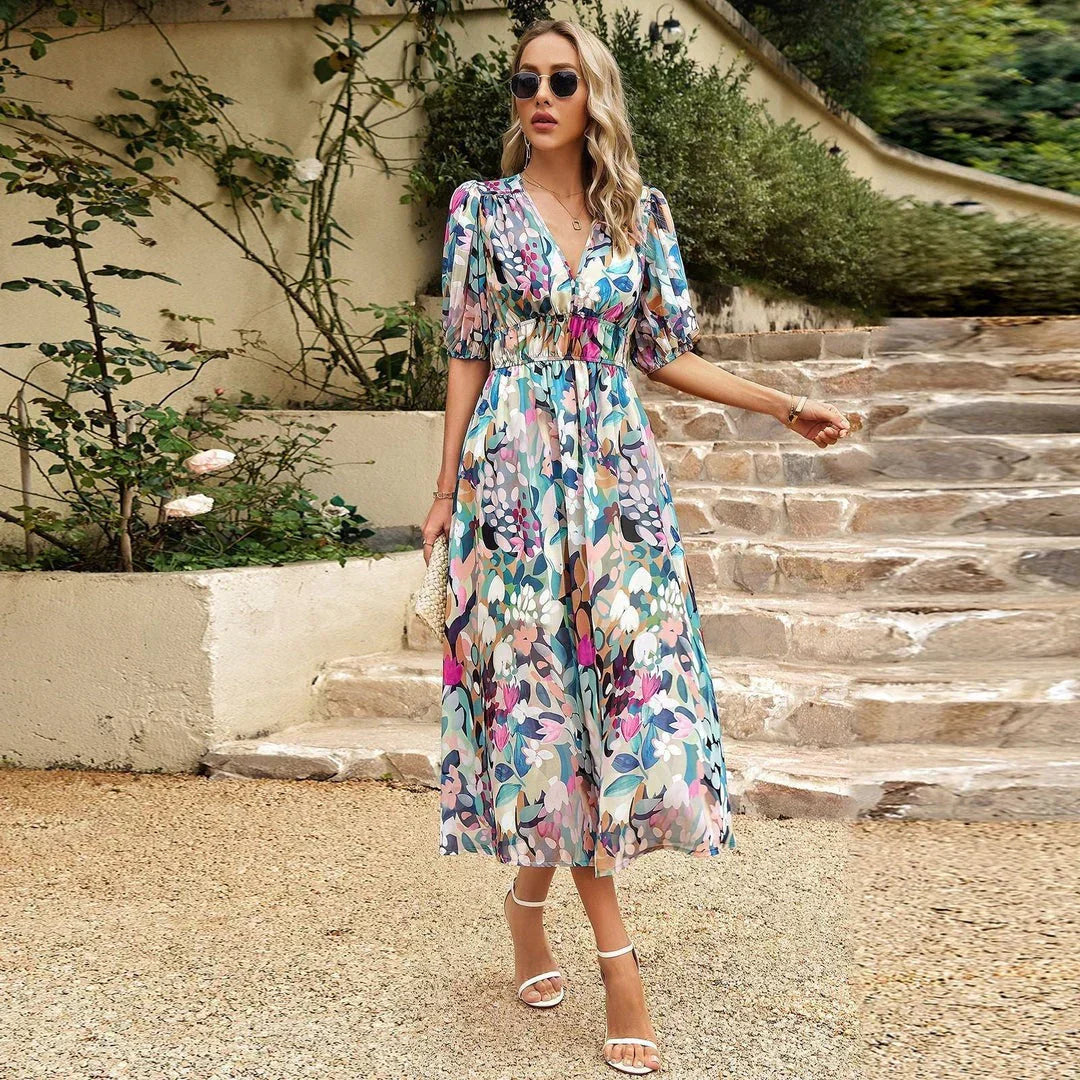 Orina™ | Robe Élégante en V
