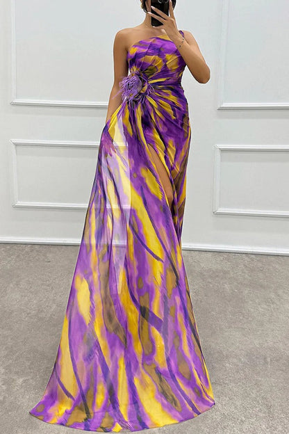 Mia™ | Robe Drapée Vibrante
