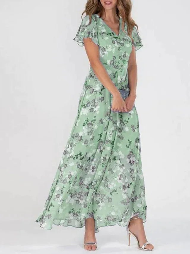 La Scintilla | Robe Longue Florale Élina