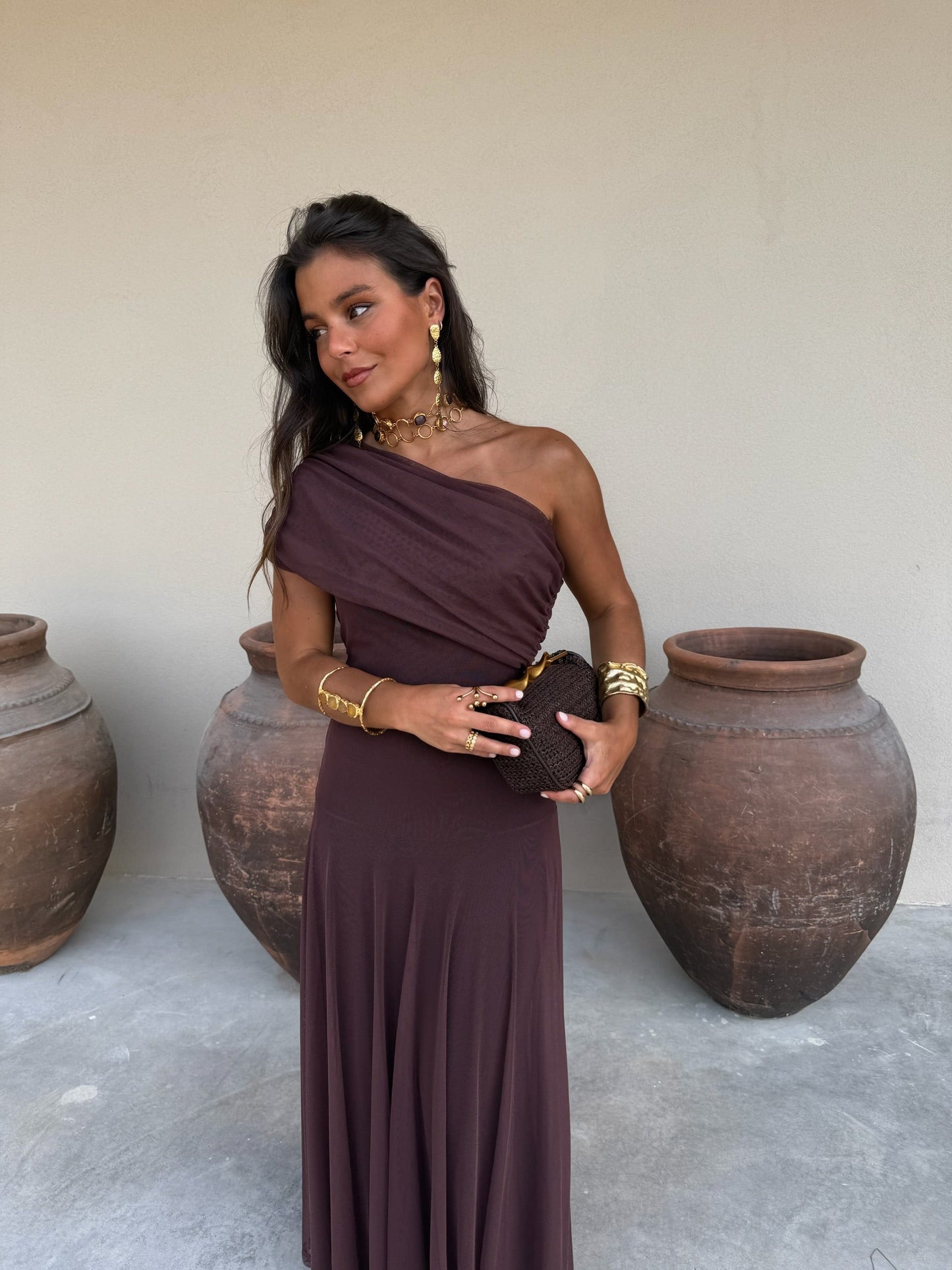 Maxi Mesh Dress