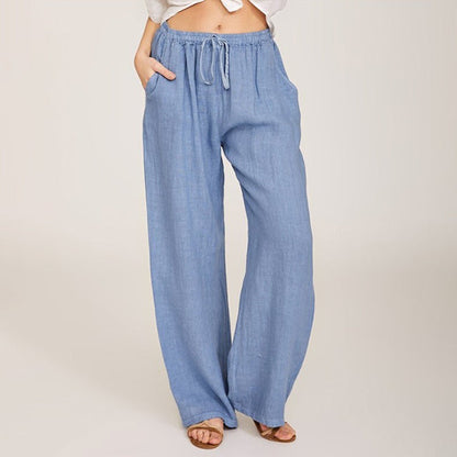 Enara - Pantalons à Cordon Confortables