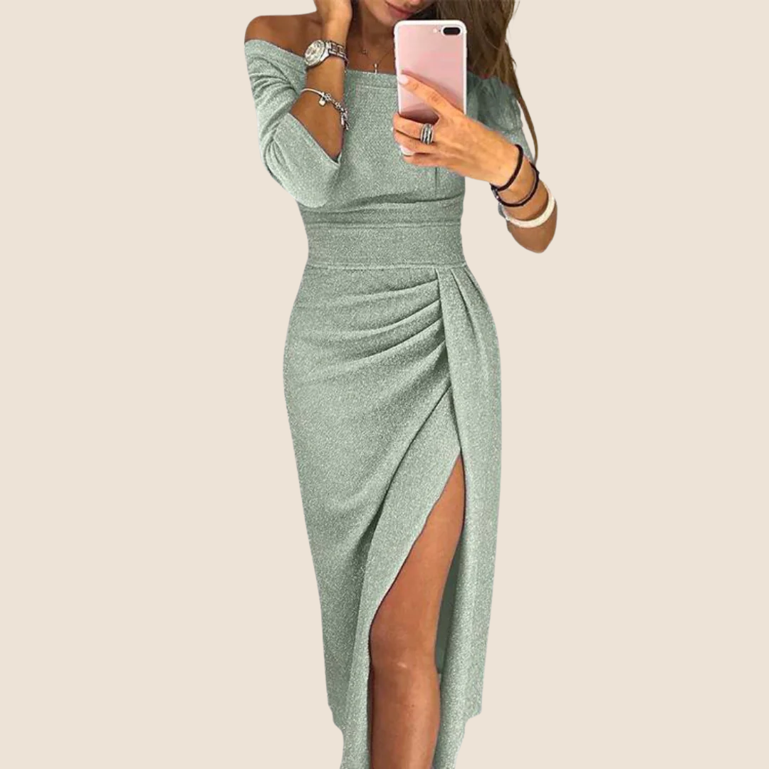 Stella™ | Robe Maxi avec Décolleté Halter