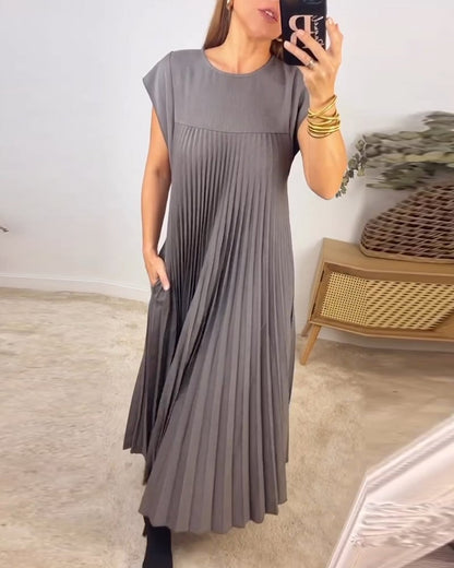La Scintilla | Robe Plissée Sans Manches
