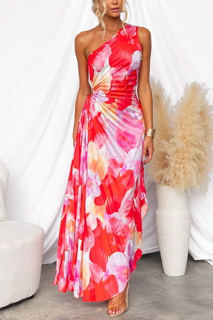 Adeline™ | Robe de Soirée Tropicale Vibrante