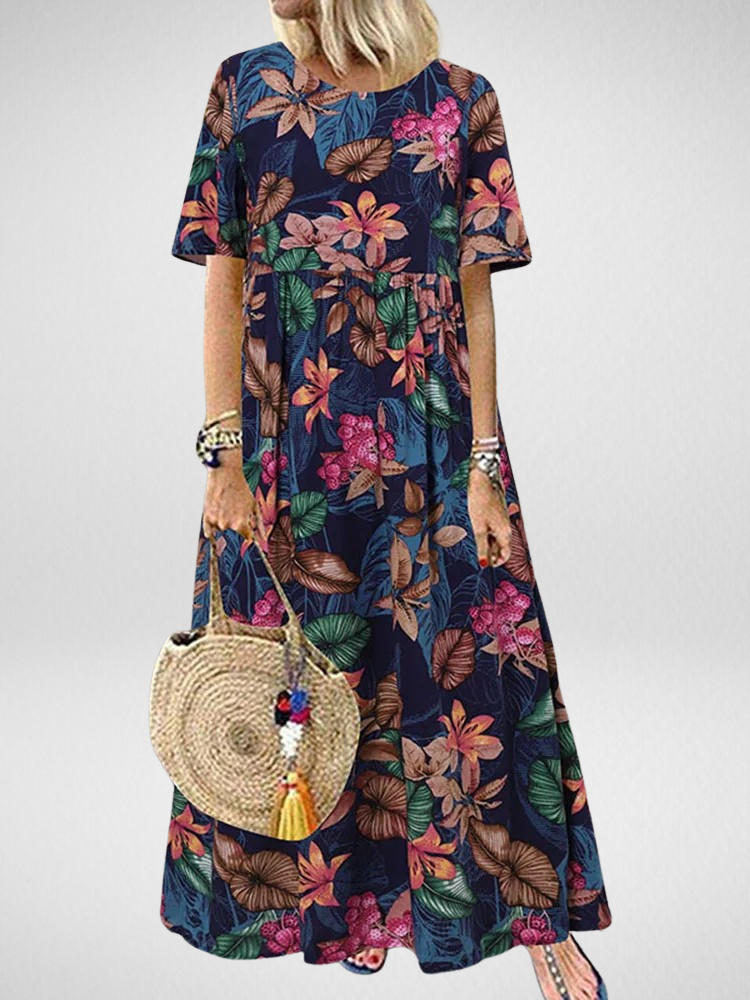 Aviva™ | Robe Maxi Boho Fleurie