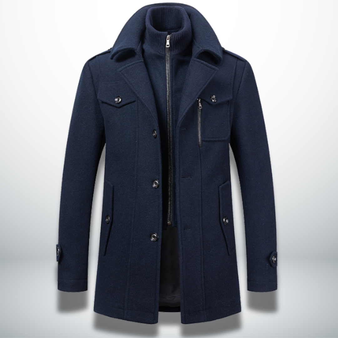 Angelo - Manteau Élégant Hivernal