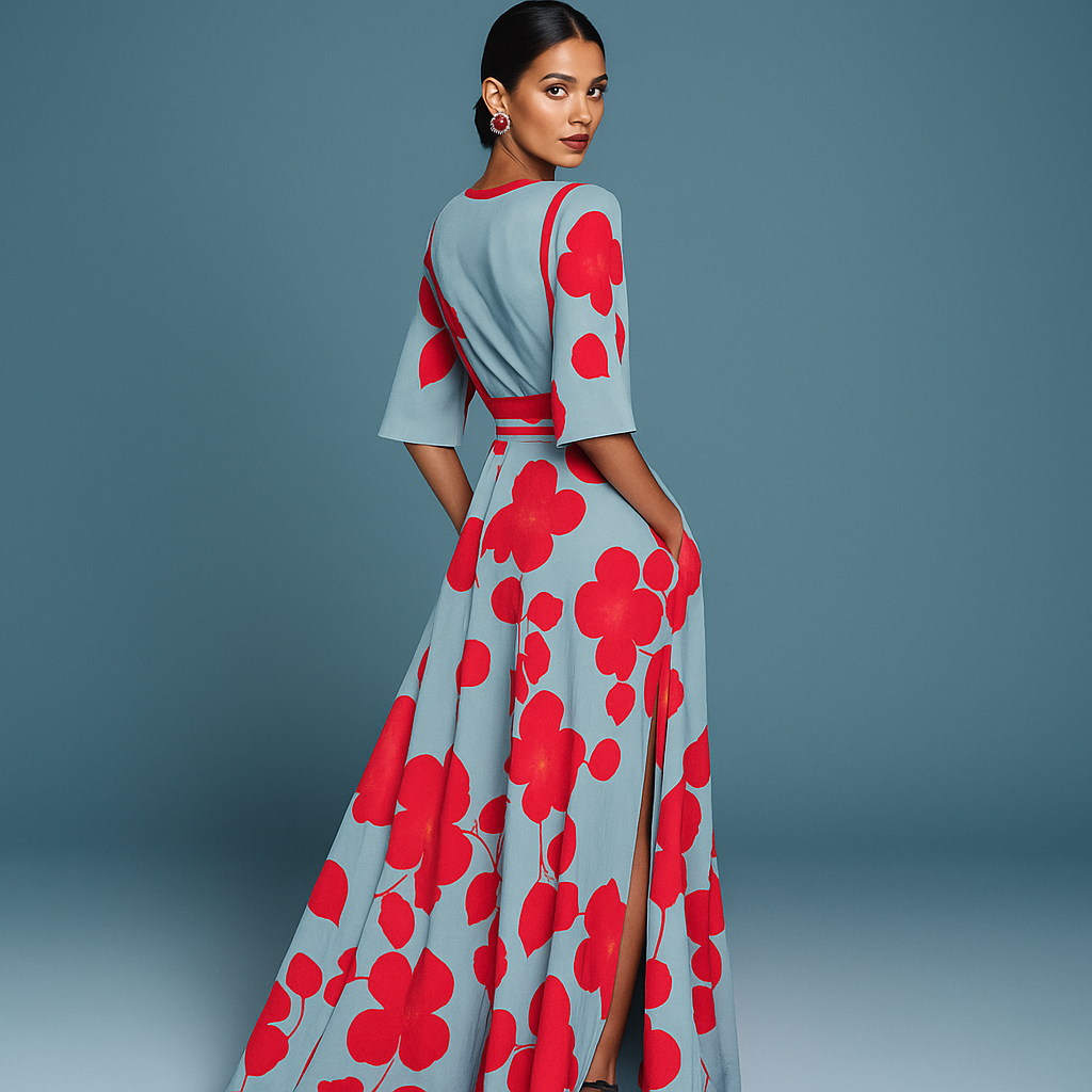 Layla™ | Robe Élégante en Viscose
