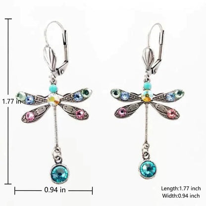 Boucles d'Oreilles Élégantes en Libellule