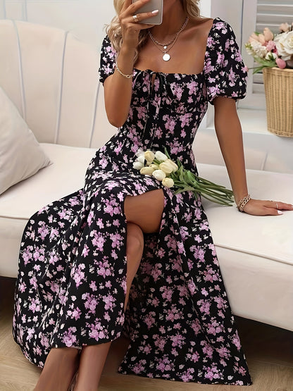 La Scintilla | Robe Élégante Florale Chloé