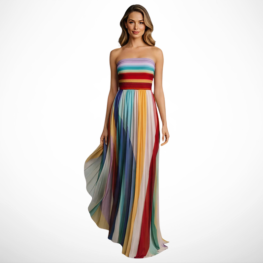 La Scintilla | Robe Maxi Lumière Colorée