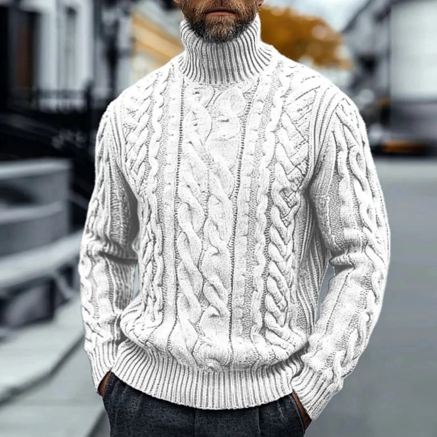 Harald - Pull Vintage Torsadé