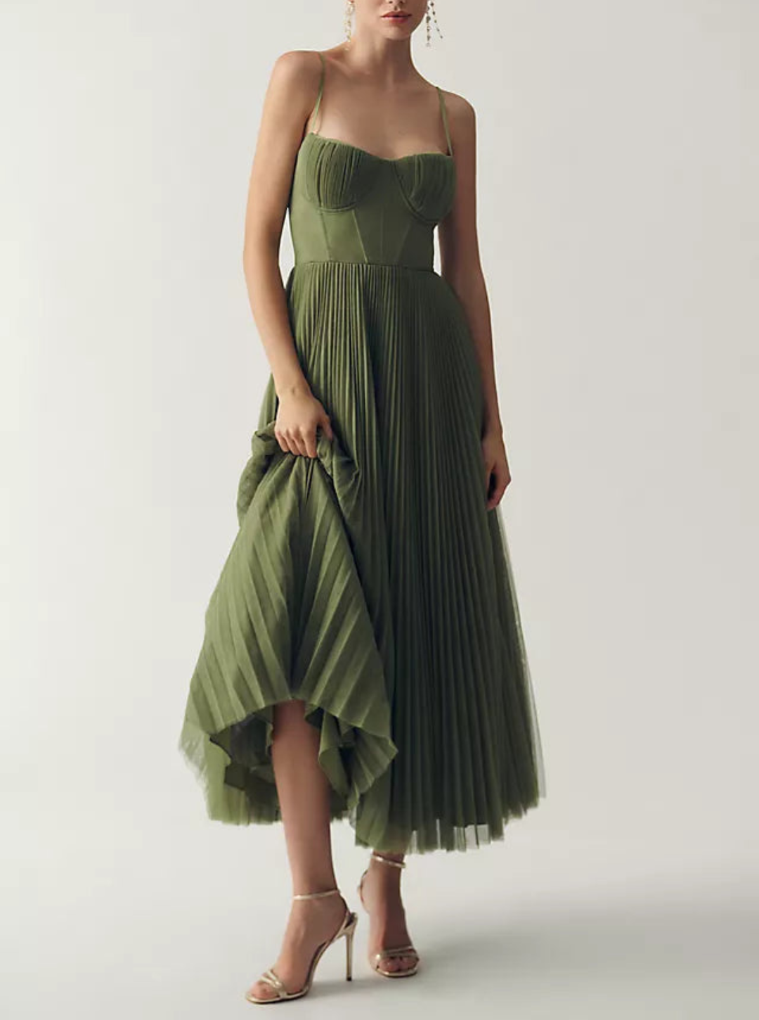 La Scintilla | Robe en tulle drapée élégamment