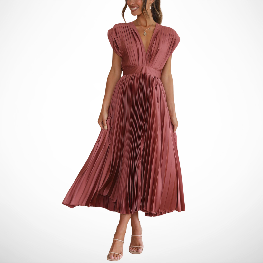 La Scintilla | Robe Élégante Plissée