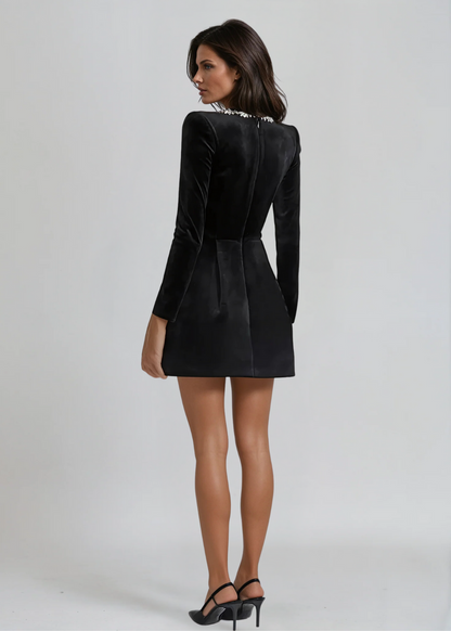 La Scintilla | ROBE MINI EN VELOURS