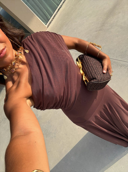 Maxi Mesh Dress