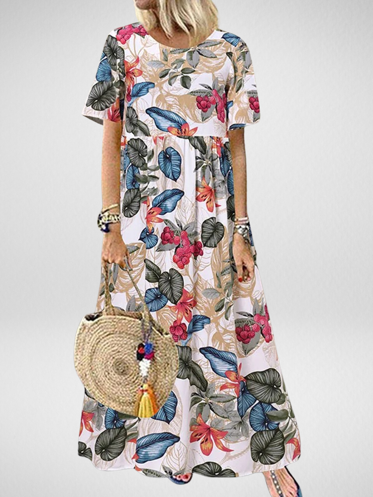 Aviva™ | Robe Maxi Boho Fleurie