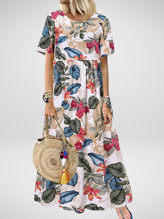 Aviva™ | Robe Maxi Boho Fleurie