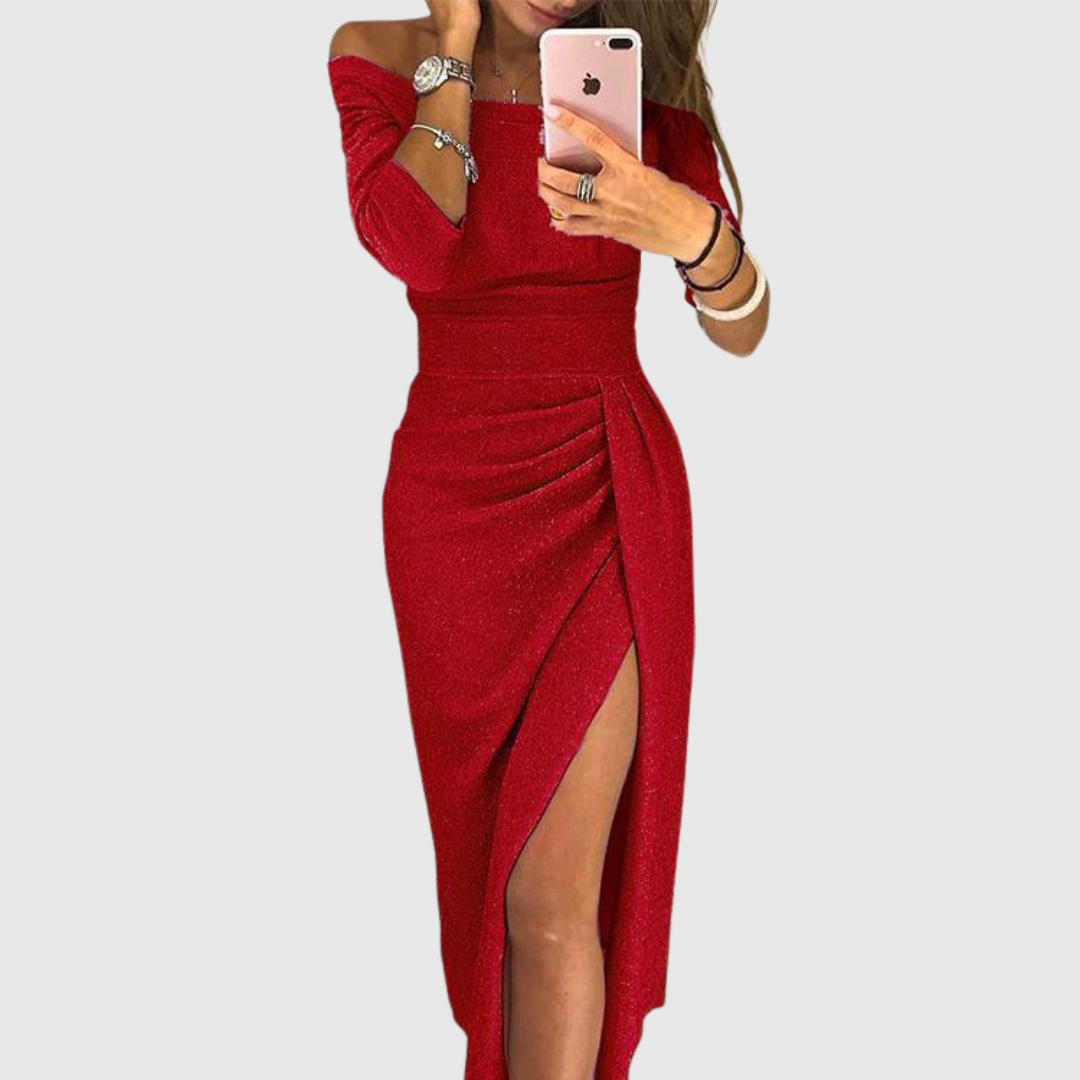 Stella™ | Robe Maxi avec Décolleté Halter