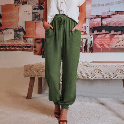 Kaeli – Pantalons Élegants à Cordon