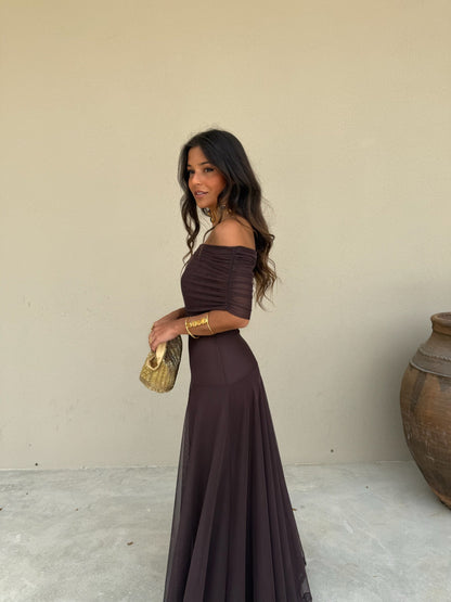 Maxi Mesh Dress