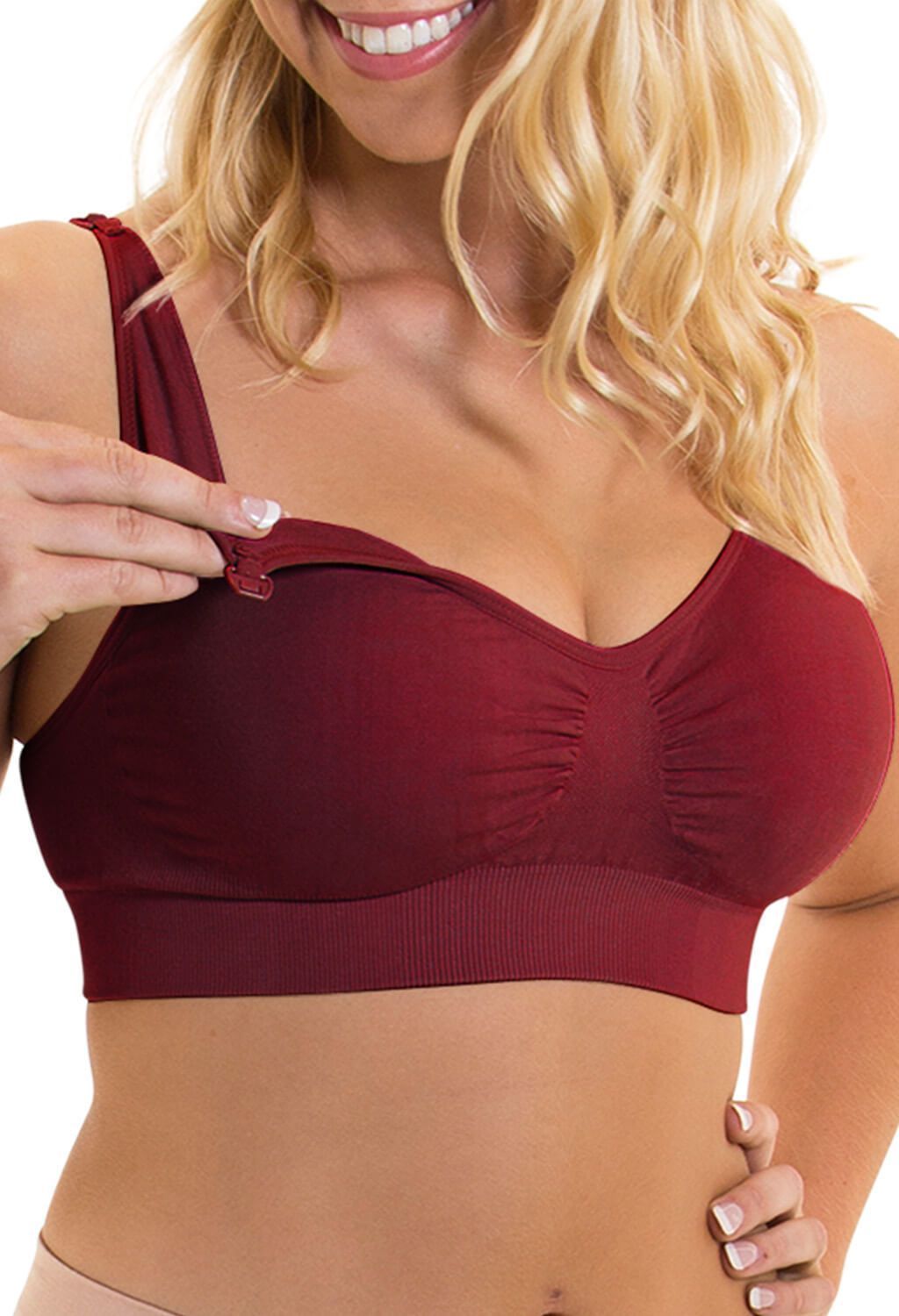 B Free Bamboo Nursing Padded Bra – Wirefree, Seamless