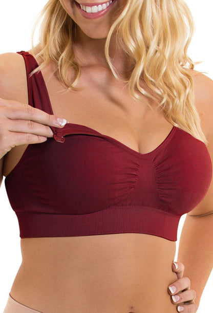 B Free Bamboo Nursing Padded Bra – Wirefree, Seamless