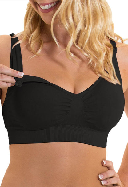 B Free Bamboo Nursing Padded Bra – Wirefree, Seamless