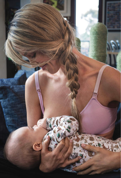 B Free Bamboo Nursing Padded Bra – Wirefree, Seamless