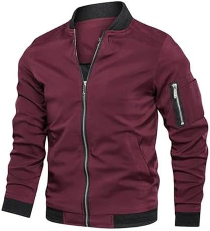 Jules - Veste Bomber Métallisée Élégante