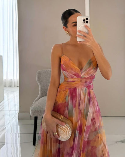 La Scintilla | Robe Maxi Élégance Florale