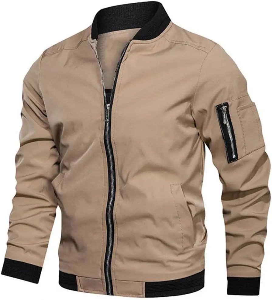 Jules - Veste Bomber Métallisée Élégante