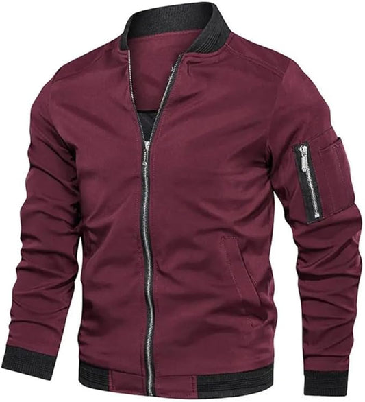 Jules - Veste Bomber Métallisée Élégante