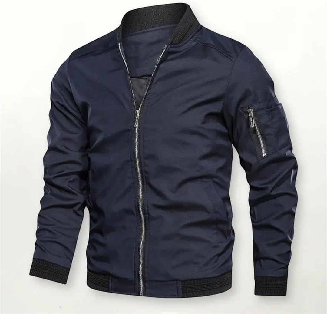 Jules - Veste Bomber Métallisée Élégante