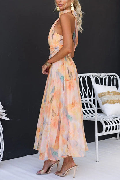 Ava™ – Robe Maxi Fleurie