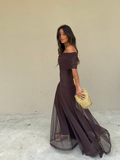 Maxi Mesh Dress