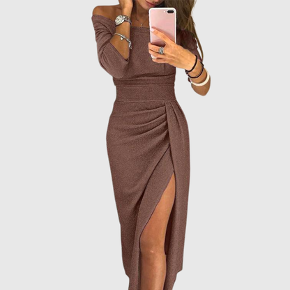 Stella™ | Robe Maxi avec Décolleté Halter