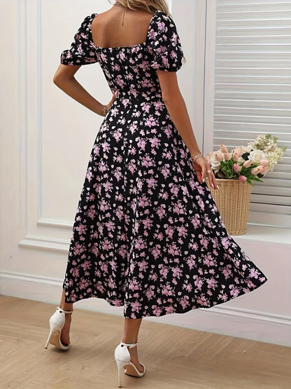 La Scintilla | Robe Élégante Florale Chloé