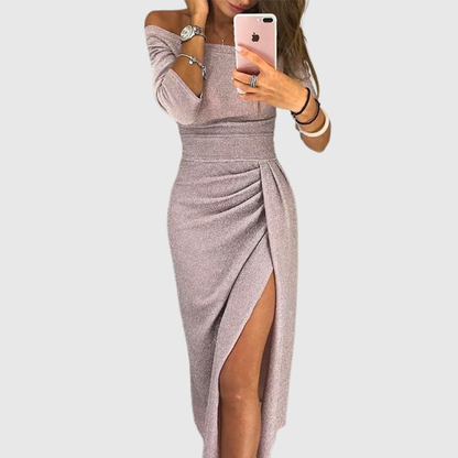 Stella™ | Robe Maxi avec Décolleté Halter