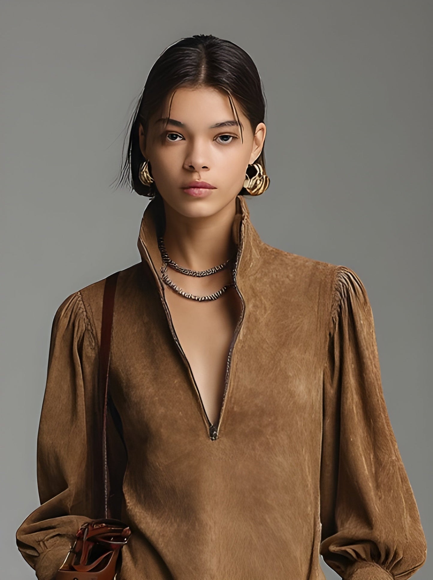 La Scintilla | ROBE COURTE EFFET SUEDE
