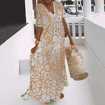 La Scintilla | Robe Maxi Élégance Naturelle