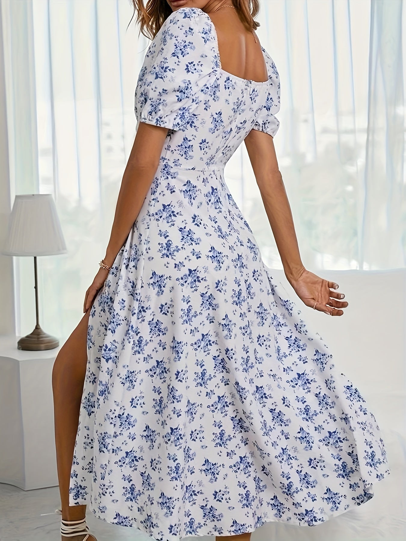 La Scintilla | Robe Élégante Florale Chloé