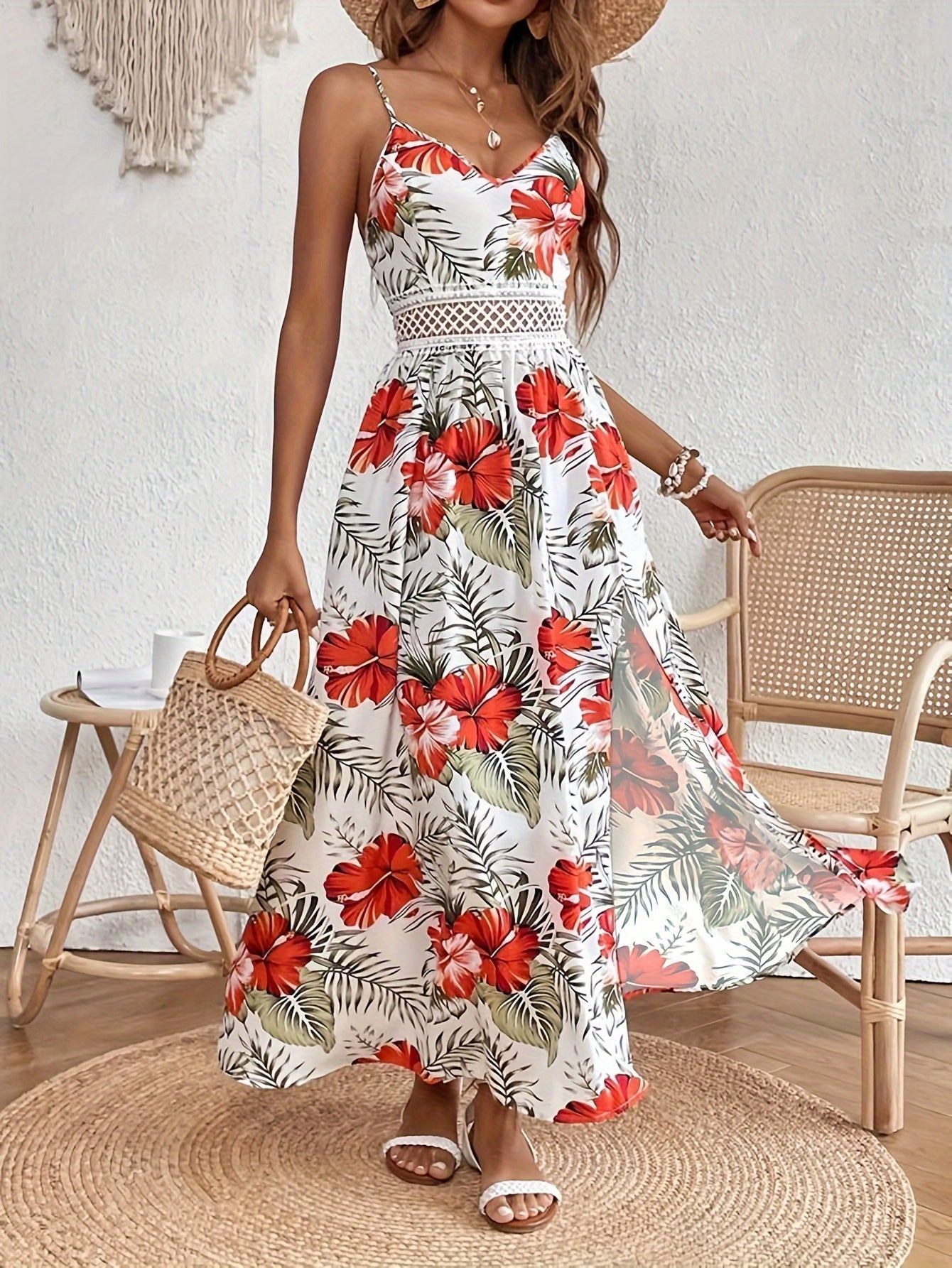 La Scintilla | Robe Bohémienne Florale Inès