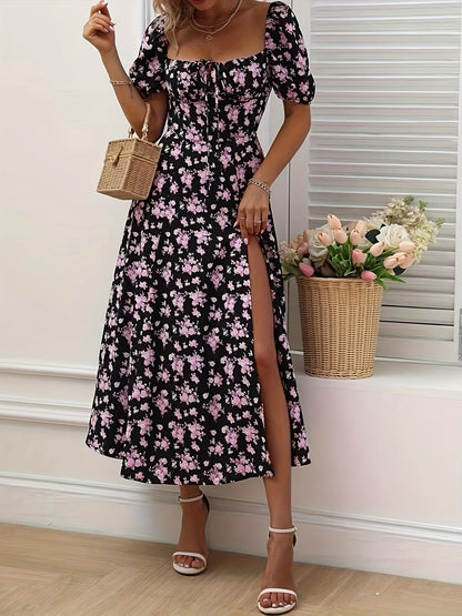 La Scintilla | Robe Élégante Florale Chloé
