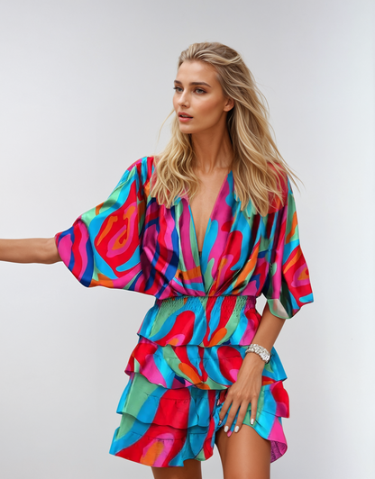 Zachi™ | Robe Midi Florale