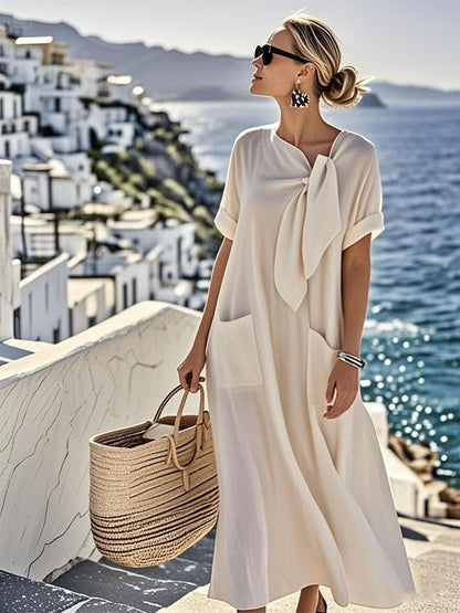 Mireille™ — Robe en coton fluide et estivale