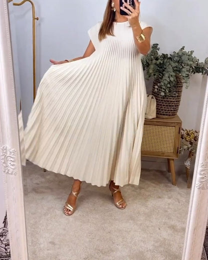 La Scintilla | Robe Plissée Sans Manches